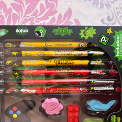 Game world stationery set of 13 pieces - Project M Shop