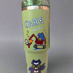 Animal Printed Tumbler - 900 ML Stainless Steel Design - Project M Shop