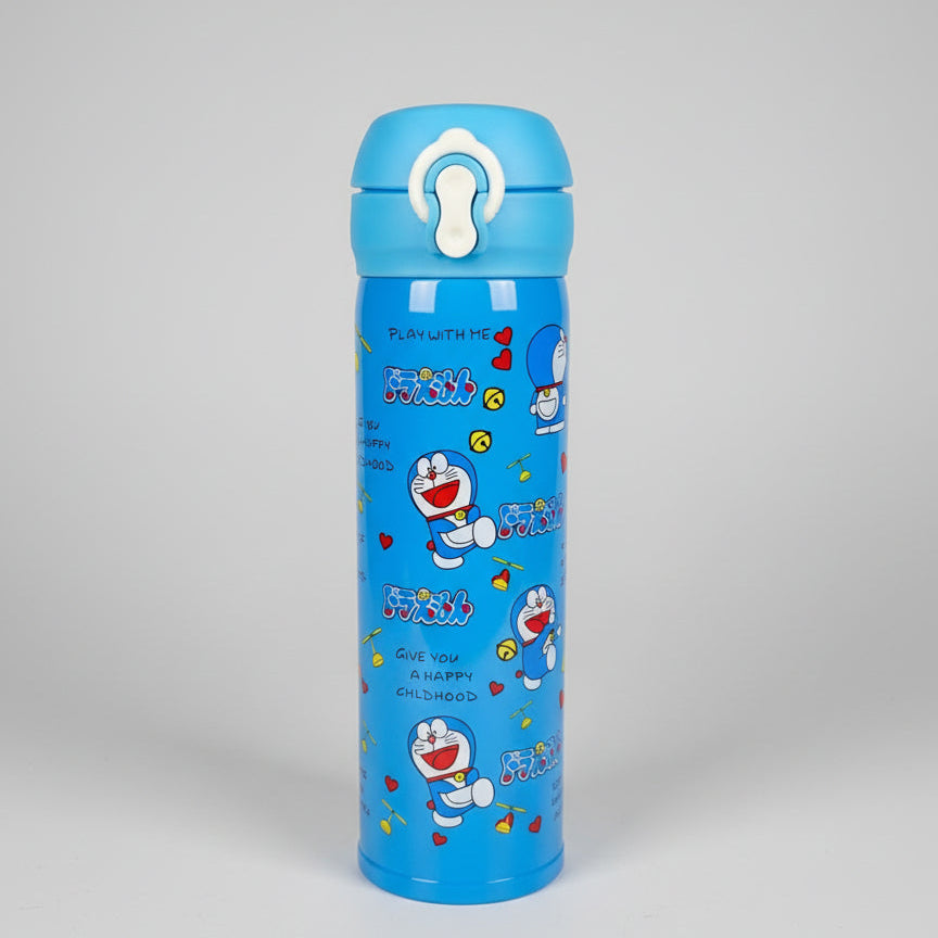 Doraemon Cartoon Character 304 Stainless Steel Vacuum Flask Bottle - 500 ML - Project M Shop
