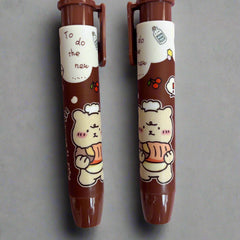 Cute bear brown color pen eraser- combo of 2 - Project M Shop