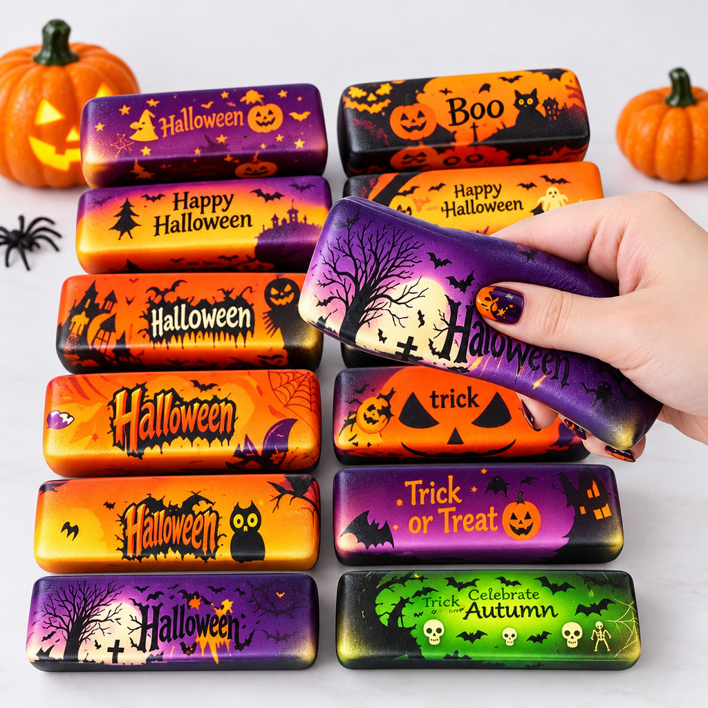 Halloween Squishy Toy - Butter Soft Stress Relief, 14cm | 1 Random Design - photo 1