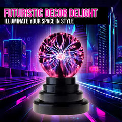Plasma Ball Lamp 3 Inch Novelty Magic Electrostatic Ion Ball LED Light for Table Decoration Gift - Project M Shop