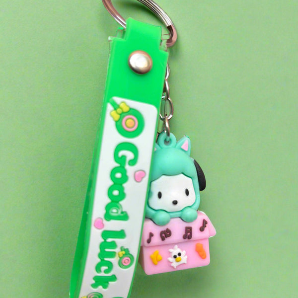 Cute Animal Keychain - PVC Rubber Keychain with Strap - Project M Shop