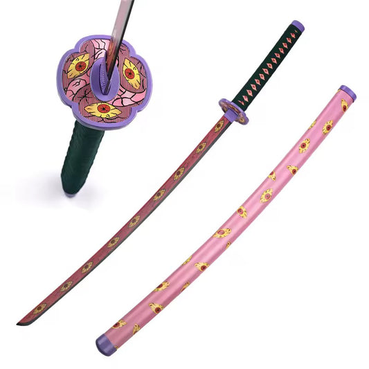 Demon Slayer Katana Replica - Kokushibo Wooden Samurai Sword