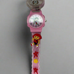 Cartoon style spinning and glowing analog watches for kids - 1 Piece (Random Color) - Project M Shop