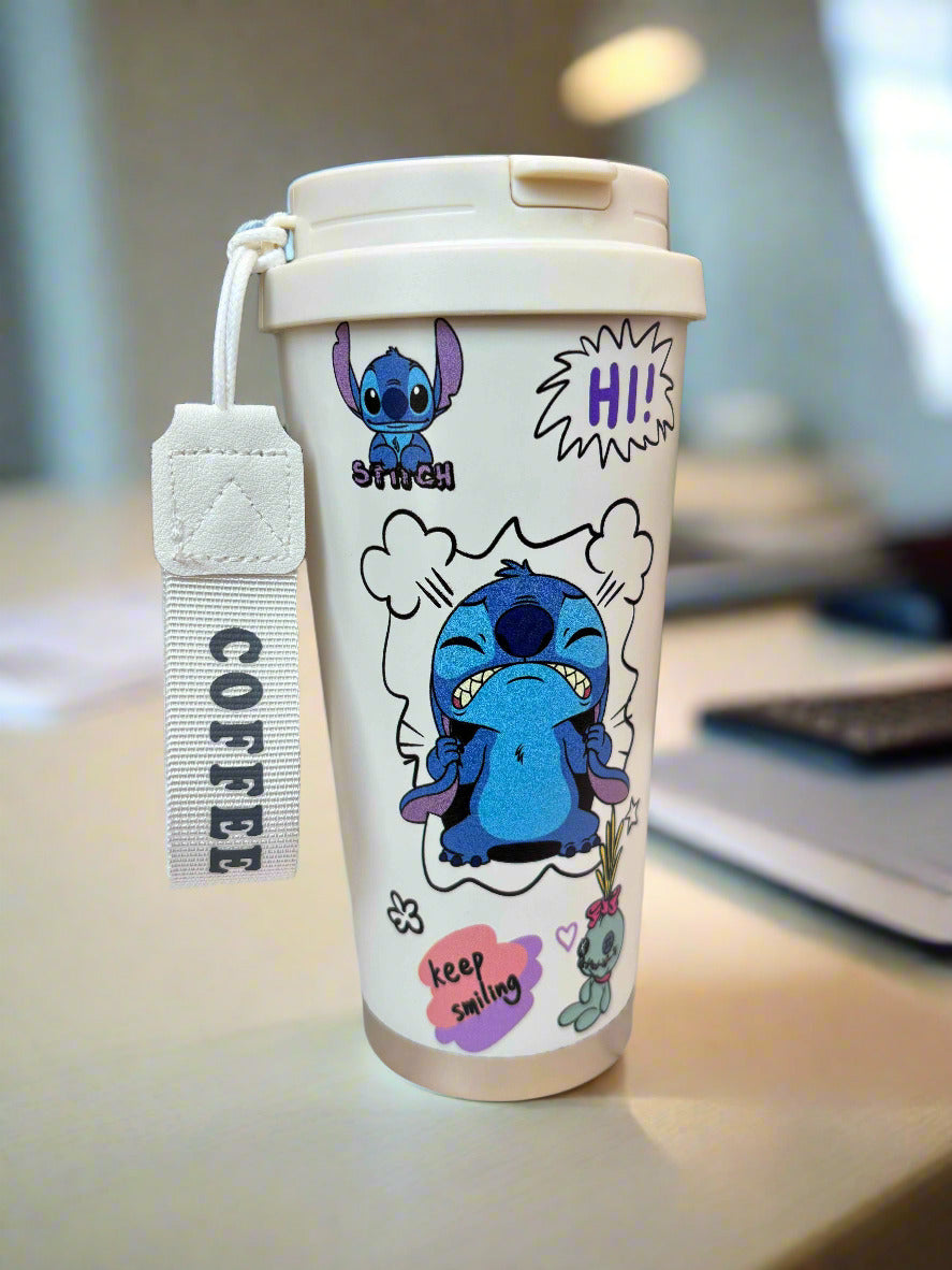 Hi Stitch Mug 600ml – Fun Collectible Insulated Cup