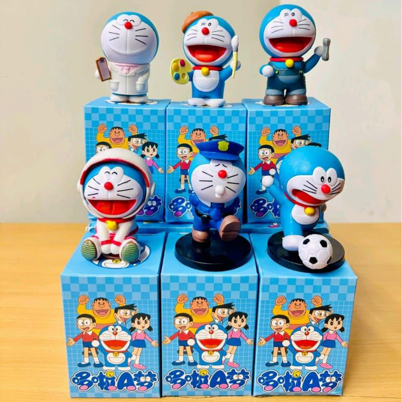 Doraemon mystery box - Premium Small doraemon Anime Figure - Random Figure Set of 1 - Project M Shop