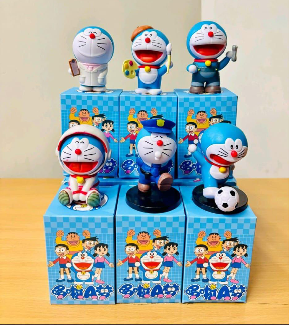 Doraemon mystery box - Premium Small doraemon Anime Figure - Random Figure Set of 1 - Project M Shop