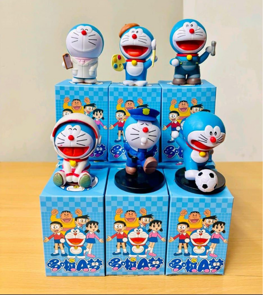 doraemon mystery box - Premium Small doraemon Anime Figure - Random Figure Set of 1 - Project M Shop