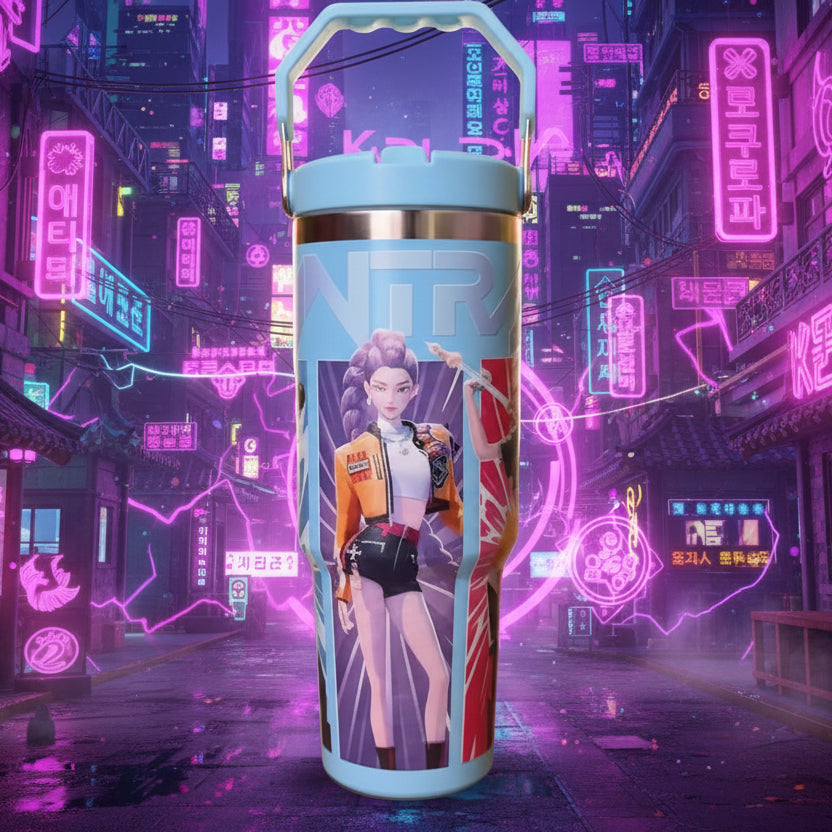 Hunterx - K-Pop Demon Hunter Tumbler/Cup - 900 ML