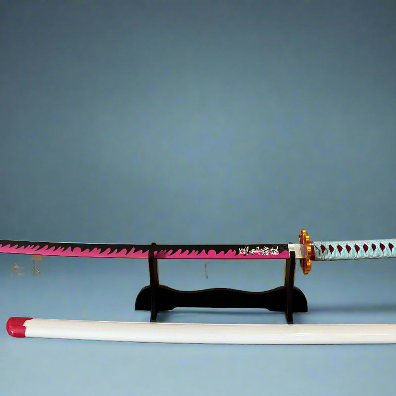 Mitsuri Katana Wooden Sword - Japanese Wooden Sword from Demon Slayer Anime - Project M Shop