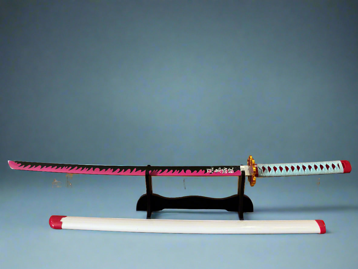 Mitsuri Kanroji Wooden Katana – Demon Slayer Love Hashira Blade