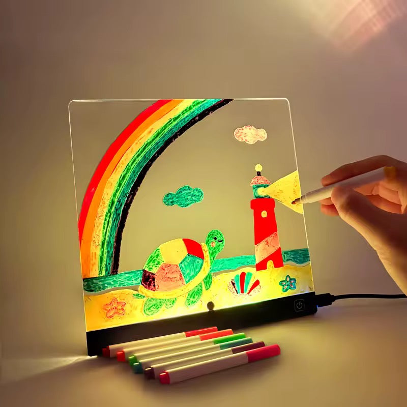 LED Drawing Board for Kids - Glowing Sketch Board for Creative Fun - Project M Shop