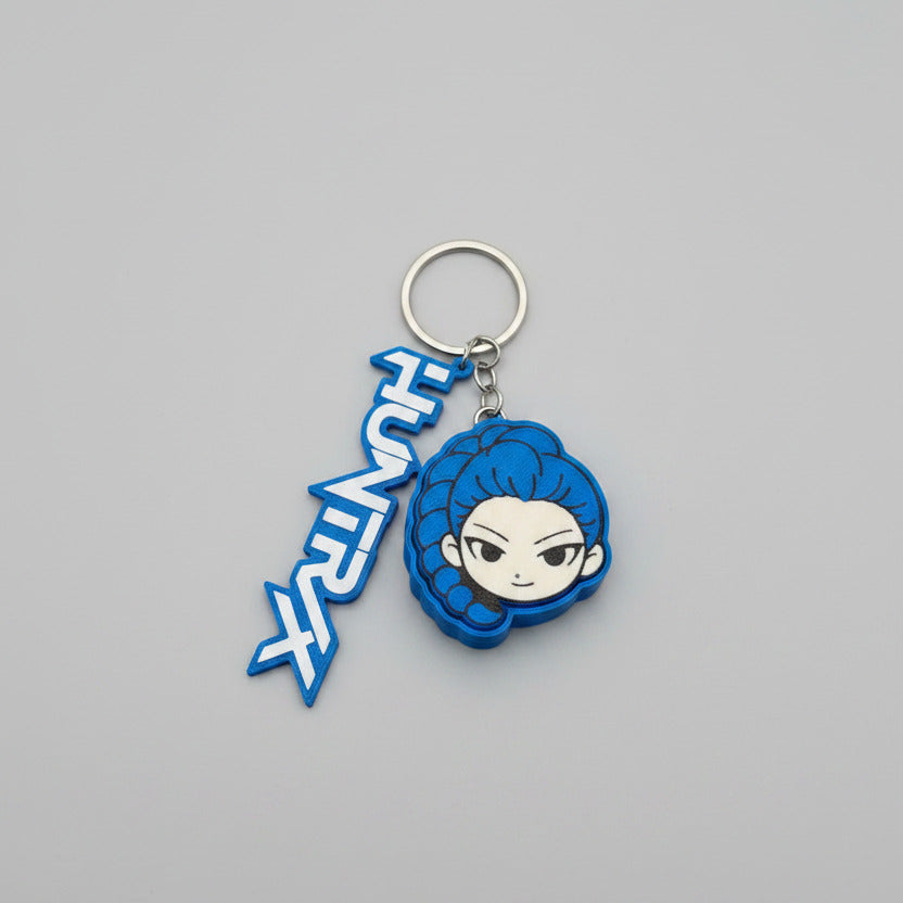 KPop Demon Hunters Huntrix Clicker Keychain — Rumi, Mira & Zoey | K-Pop Merch India