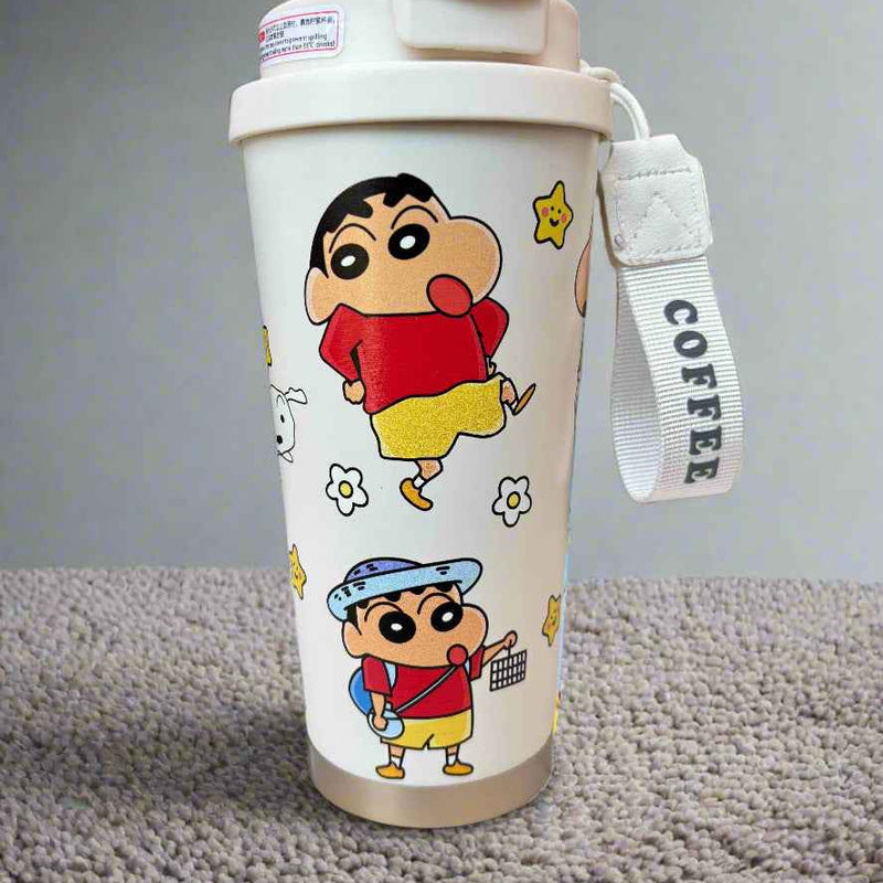 Shin-Chan Tumbler 600 ML - Insulated Stainless Steel Drinkware - Project M Shop