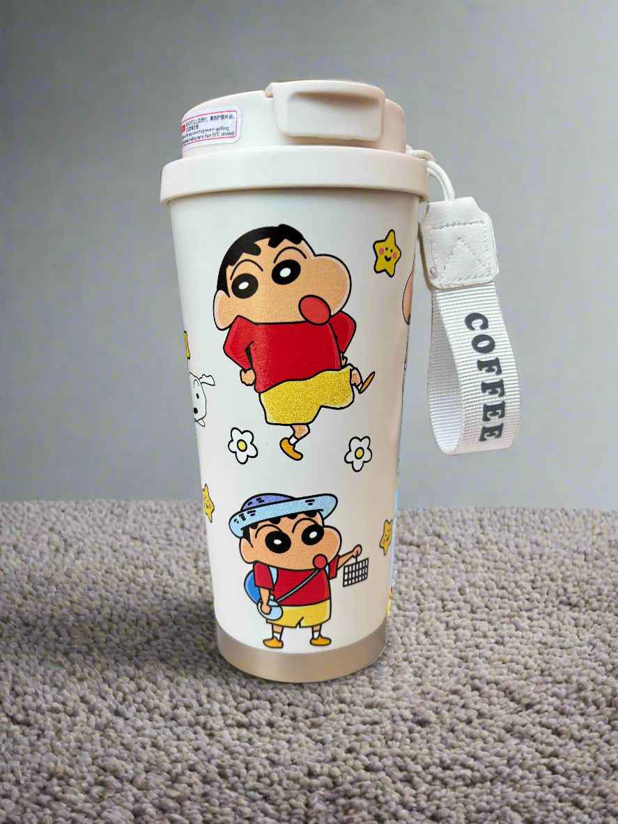 Shin-Chan Tumbler 600ml – Fun Insulated Steel Drinkware