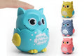 Pet Interactive Press To Slide Owls Toy - Colorful Interactive Pet Owl Toy