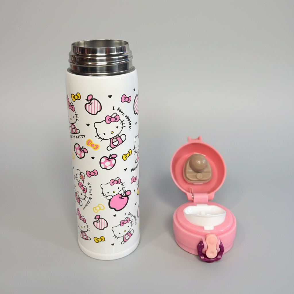 Hello Kitty Cartoon Character 304 Stainless Steel Vacuum Flask Bottle - 500 ML - Project M Shop