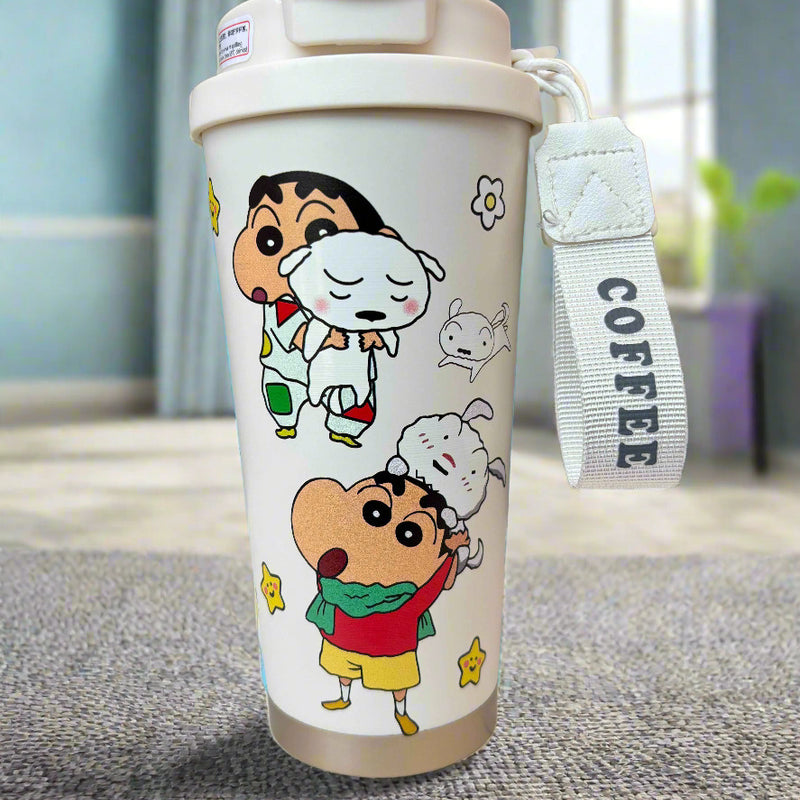 Shin-Chan Tumbler 600 ML - Insulated Stainless Steel Drinkware - Project M Shop
