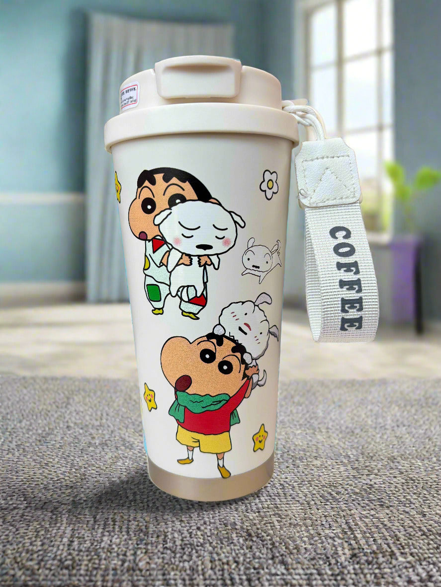 Shin-Chan Tumbler 600 ML - Insulated Stainless Steel Drinkware - Project M Shop