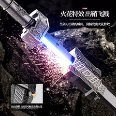 Color Changing LED Sparkling Knight Sword With Mist Spray - For 3+ year Age - Project M Shop