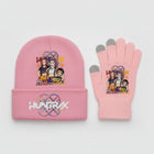 K-Pop Demon Hunter Huntrx Bennie and Gloves Winter Accessories Combo (Bennie + Gloves) - thumbnail 5