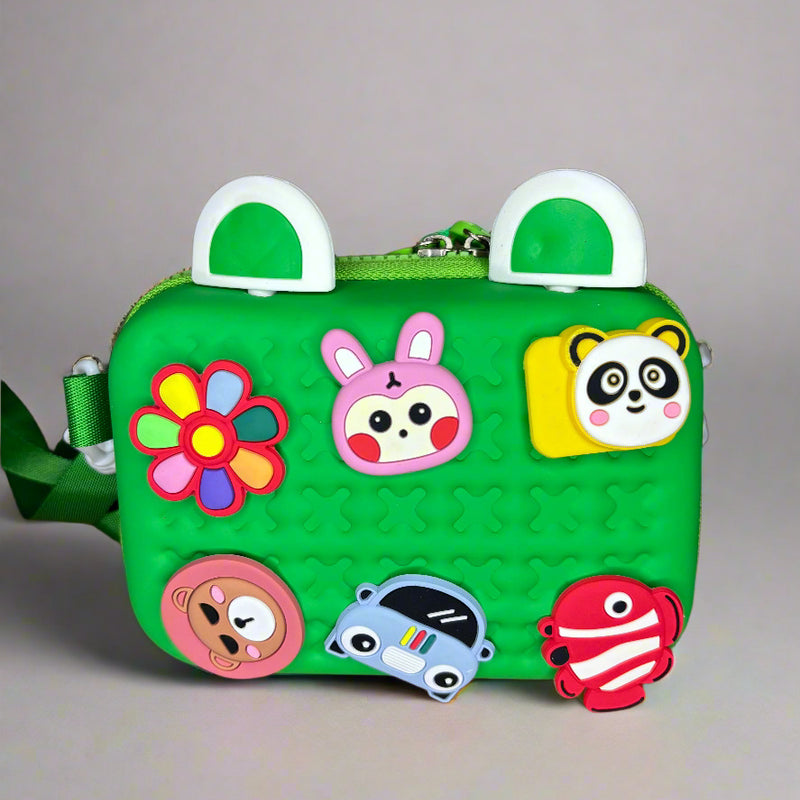 Cartoon charm sling bag for teens - Project M Shop