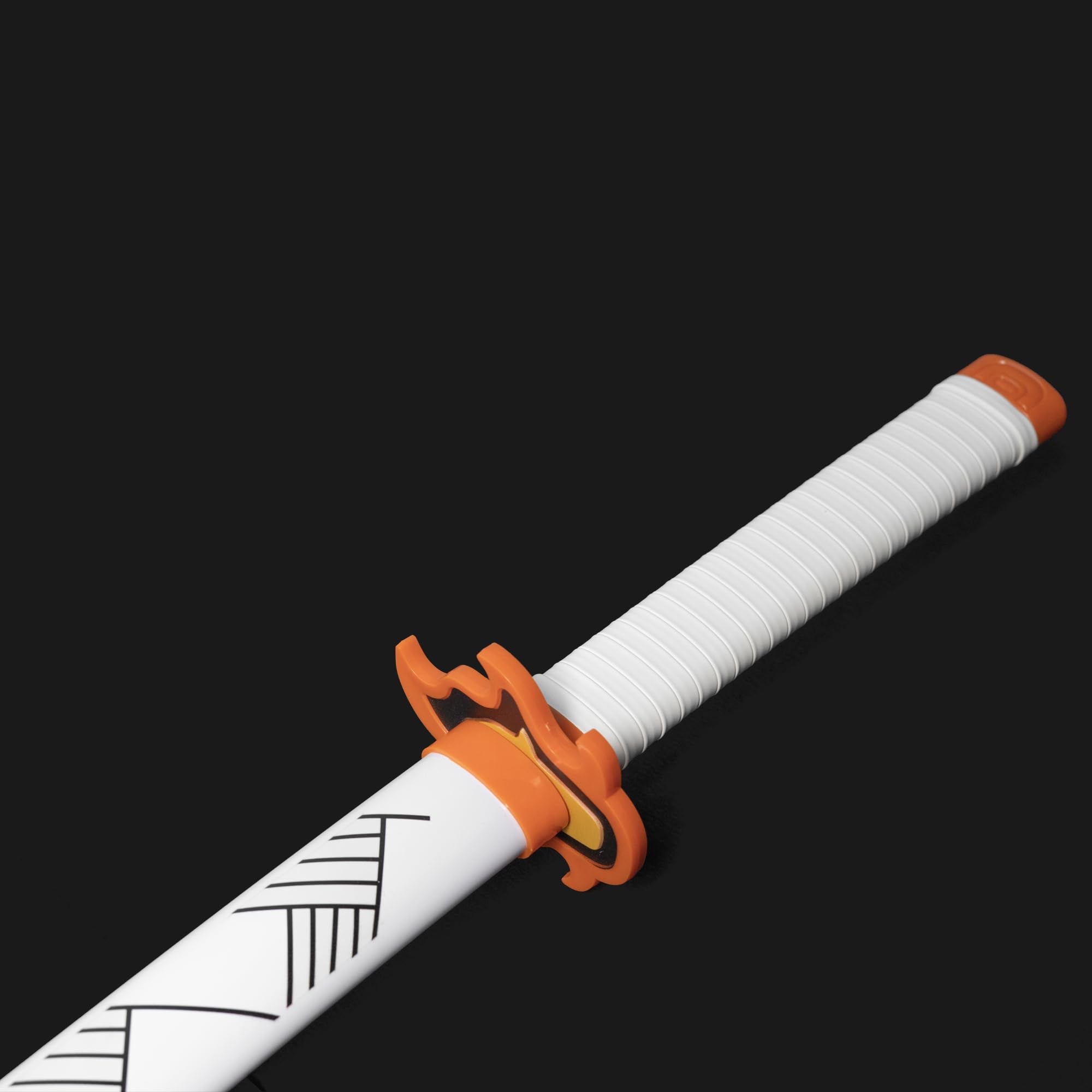 Rengoku Nichirin Katana - Flaming Red Wooden Sword - 104 CM Collectible from Demon Slayer - Project M Shop