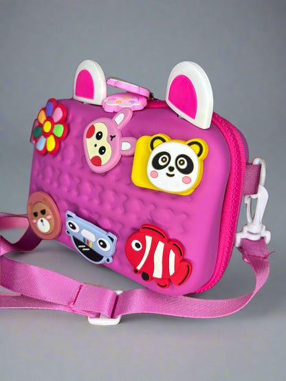 Cartoon charm sling bag for teens - Project M Shop