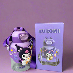 Kuromi Water Bottle 700 ML for Kids - Fun & Stylish Design - Project M Shop