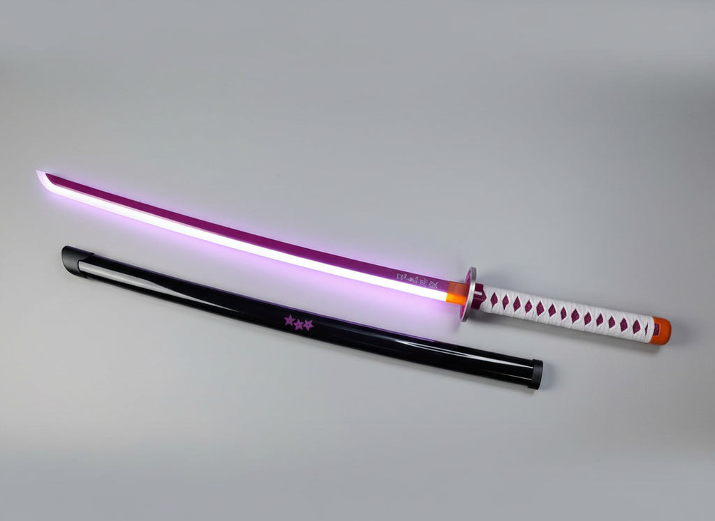 Kanao Tsuyuri 104 CM Full Length LED katana - Demon Slayer Katana - Project M Shop