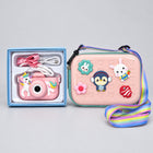 Cartoon Charm Sling Bag + Dual Lens 40MP Kids Camera Combo - thumbnail 6