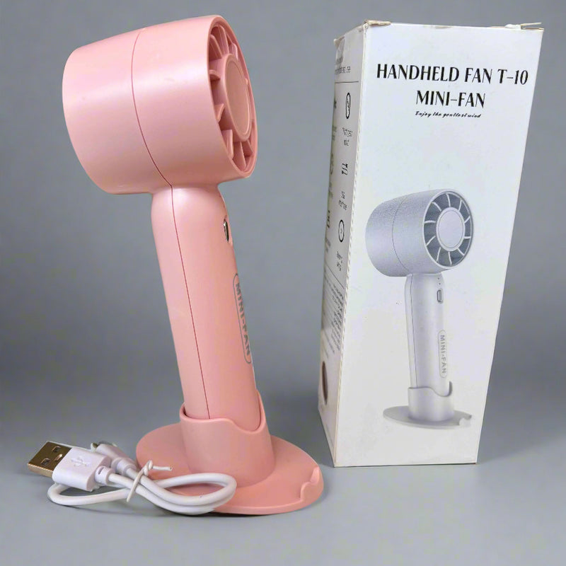 Handheld Portable Fan - Mini High-Speed 3 Speed Fan - Project M Shop
