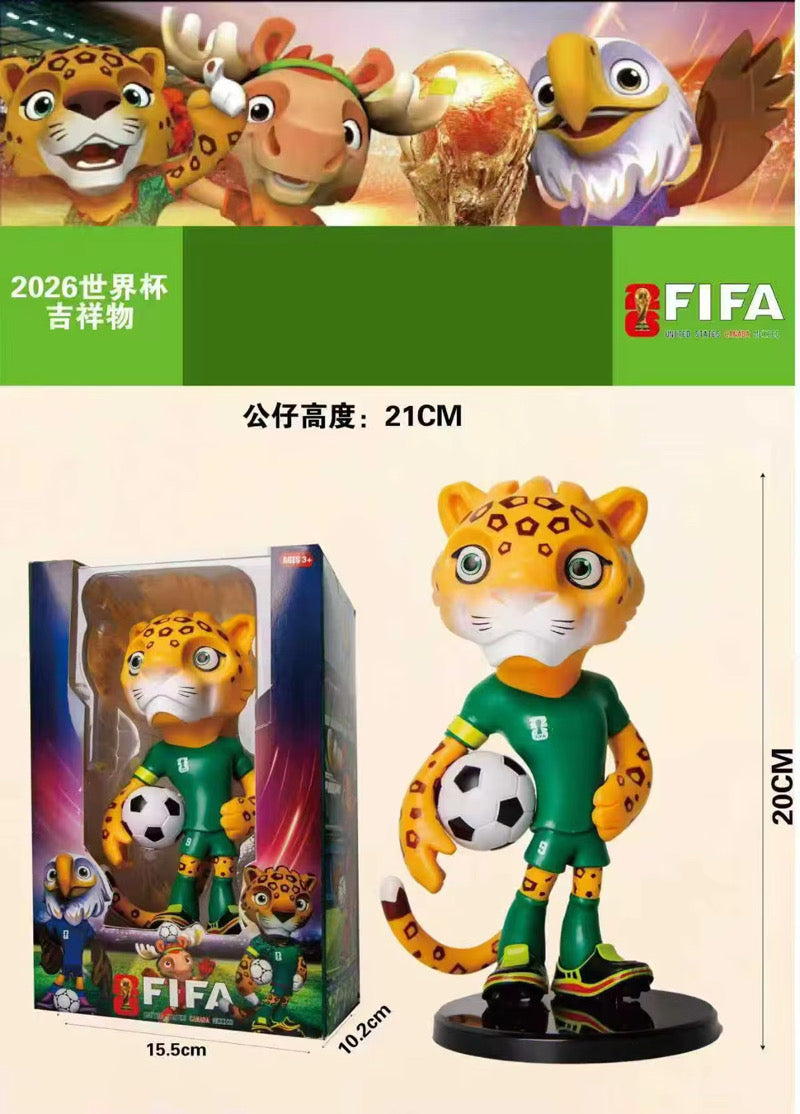 Fifa World Cup 2026 Mascot Premium PVC Figures - 20 CM Size - Project M Shop