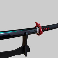 Rengoku's Flaming Nichirin Red LED 104 CM Full Length katana - Demon Slayer katana - Project M Shop