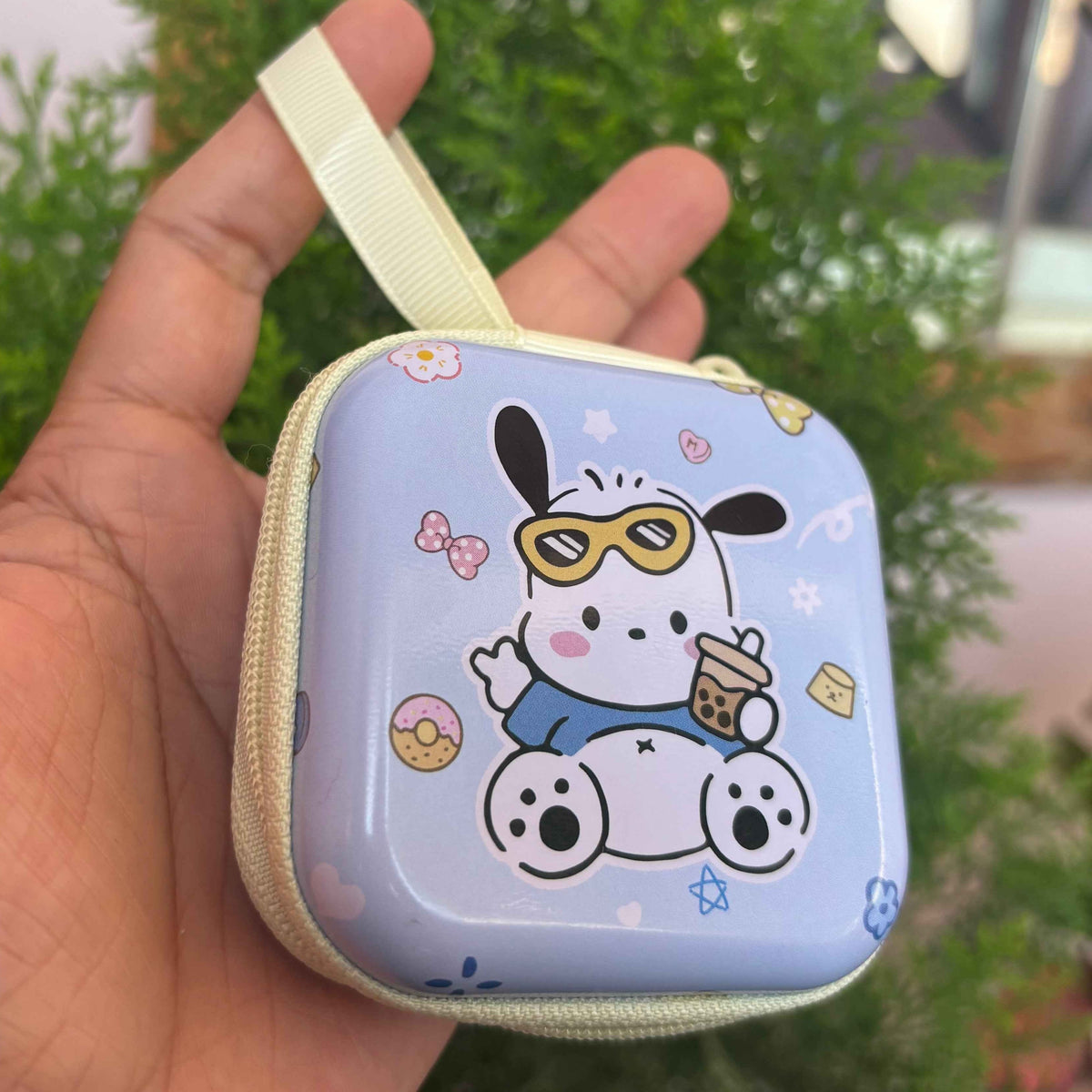 Pochacco Coin Keeper Keychain – Secure Storage Charm