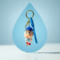 Blue Cap Shin-chan Football Keychain - Premium PVC Keychain - Project M Shop