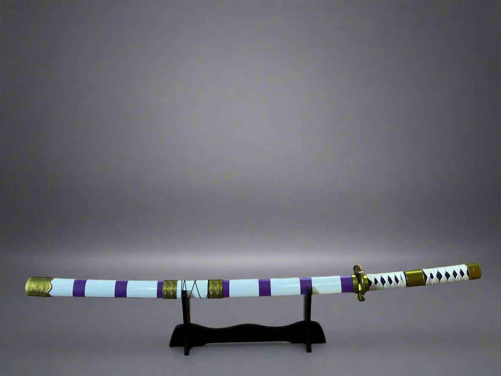 One Piece Wooden LED Katana | Nidai Kitetsu Monkey D Luffy Wooden Sword for Cosplay