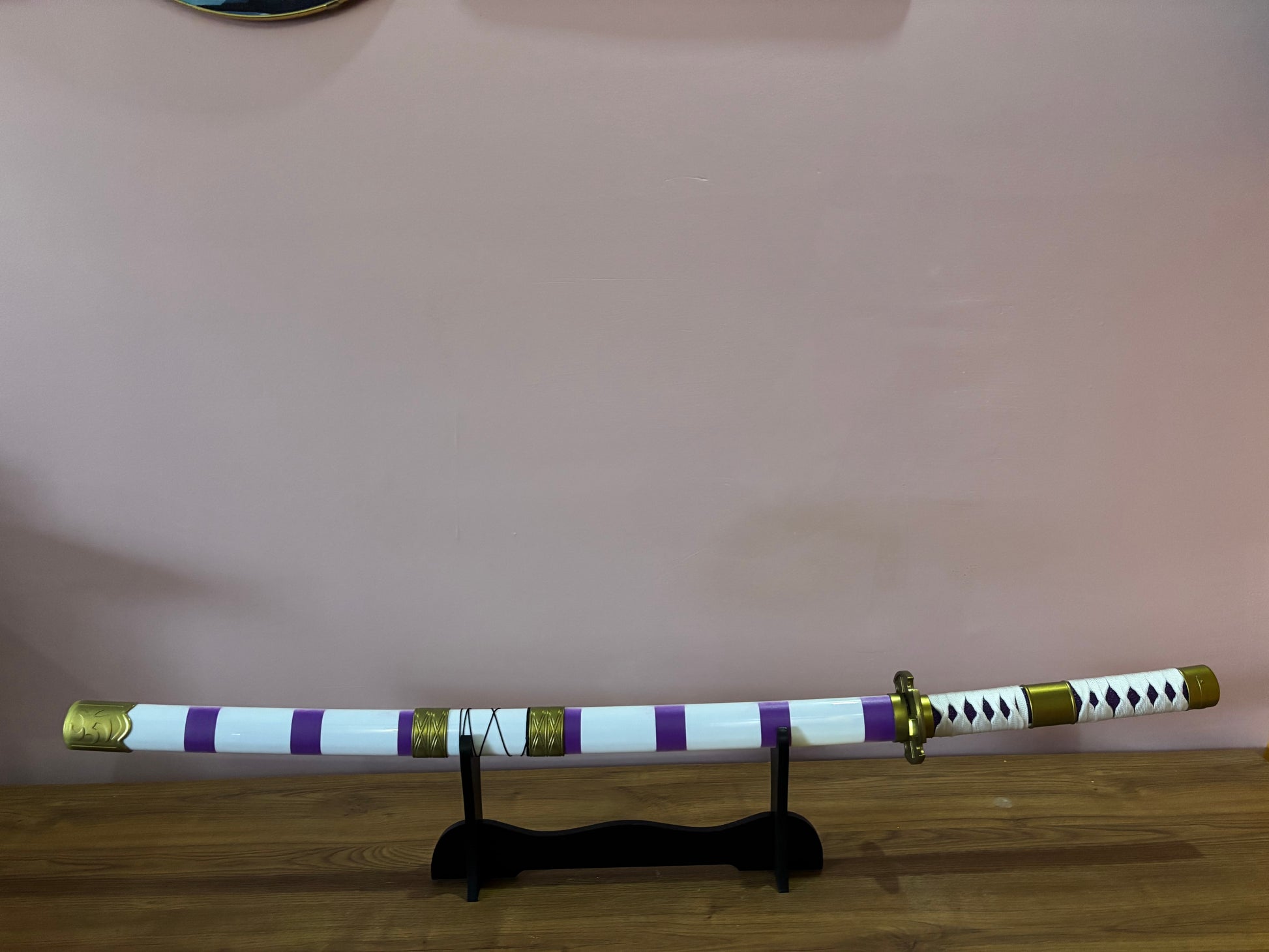 One Piece Wooden LED Katana | Nidai Kitetsu Monkey D Luffy Wooden Sword for Cosplay - Project M Shop