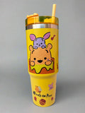 Winnie The Pooh Tumbler - 900 Ml Stainless Steel Tumbler - Project M Shop