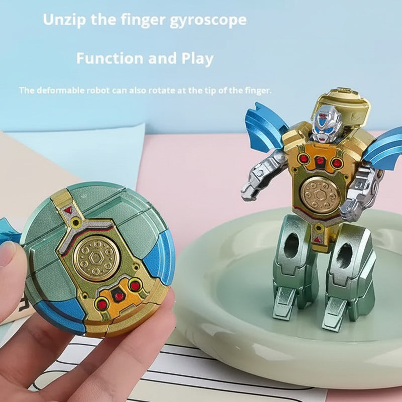Transformable Fidget Spinner Gyro Toys - Stress Relief & Sensory Robot Toy for All - Project M Shop