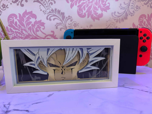Goku Dragon Ball Z LED Lamp – Paper Craft Anime Night Light