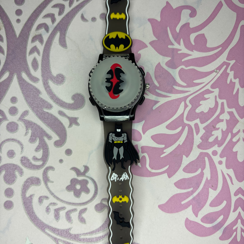 Cartoon style spinning and glowing analog watches for kids - 1 Piece (Random Color) - Project M Shop