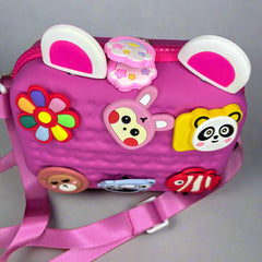 Cartoon charm sling bag for teens - Project M Shop