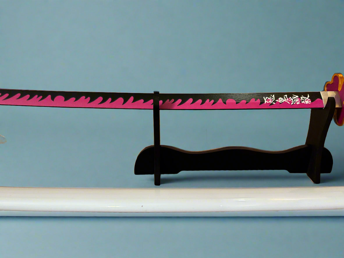 Mitsuri Kanroji Wooden Katana – Demon Slayer Love Hashira Blade