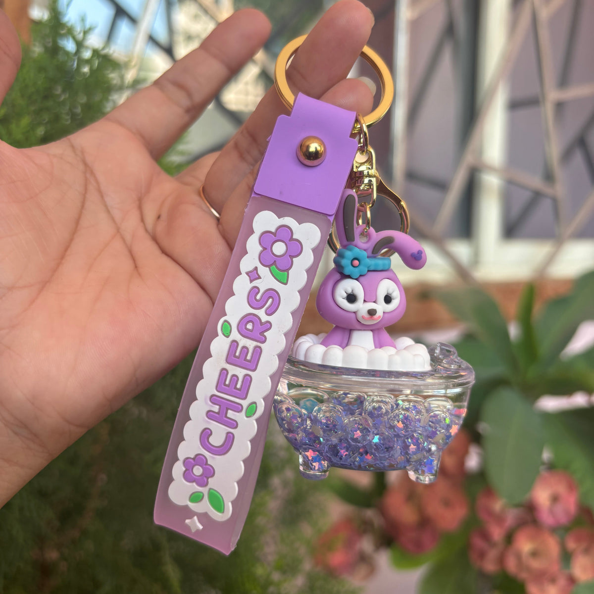 Sanrio Acrylic Keychain – Glossy Character Charm