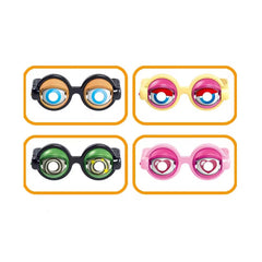 Children Horror Eyeball Dropping Glasses Funny Prank Toy - Novelty Gift For Halloween