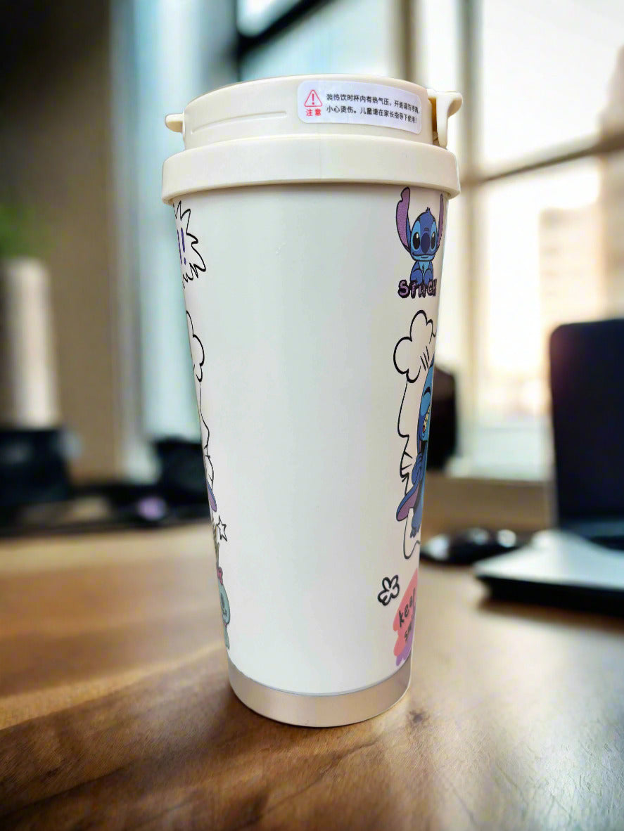 Hi Stitch Mug 600ml – Fun Collectible Insulated Cup