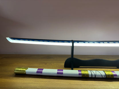 One Piece Wooden LED Katana | Nidai Kitetsu Monkey D Luffy Wooden Sword for Cosplay - Project M Shop