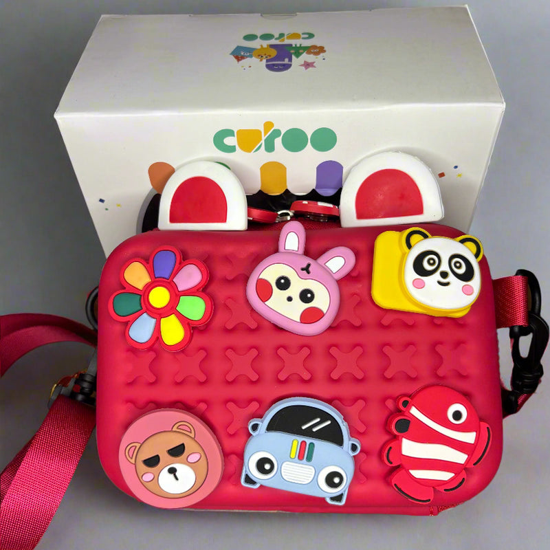 Cartoon charm sling bag for teens - Project M Shop